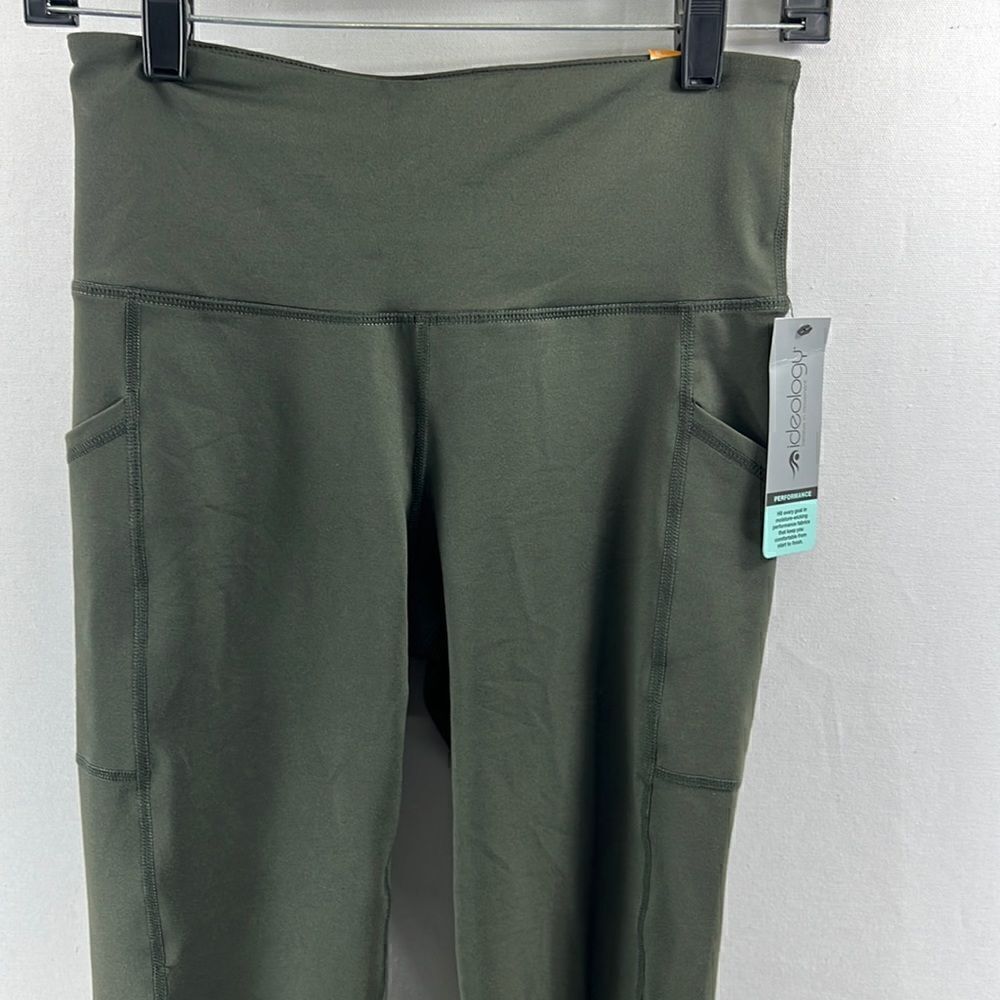 ID Ideology High-Waist Leggings Vintage Emerald - Sz S - NWT